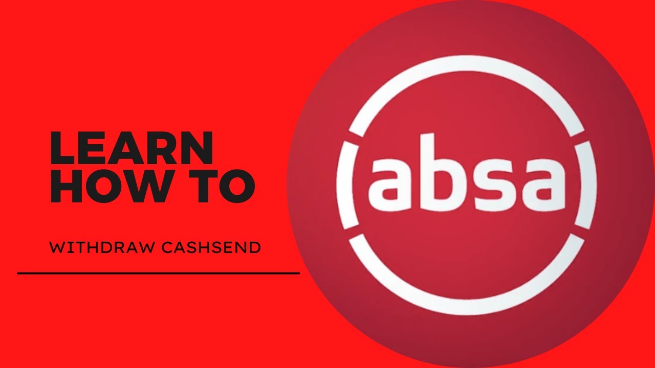 ABSA ATM Cash send Withdrawal