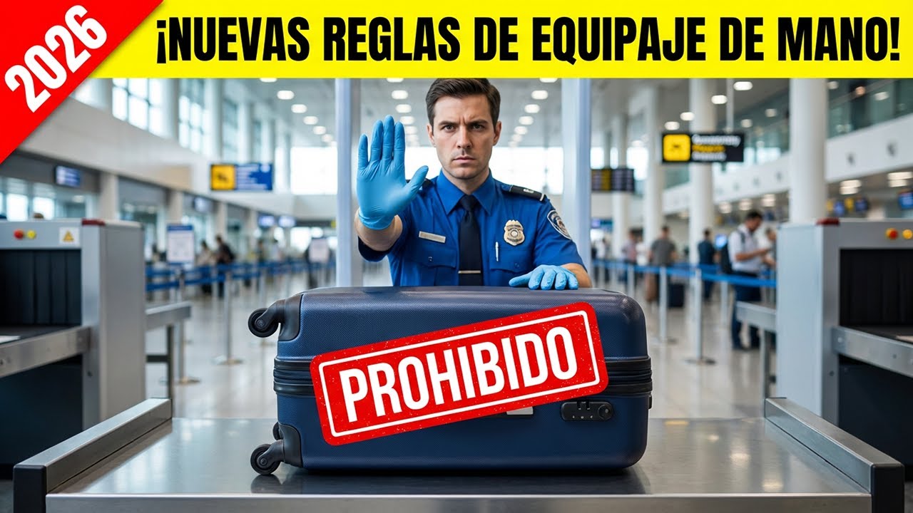 NUEVAS REGLAS DE EQUIPAJE 2026 Tu Maleta Puede NO Volar Contigo Aunque Cumpla