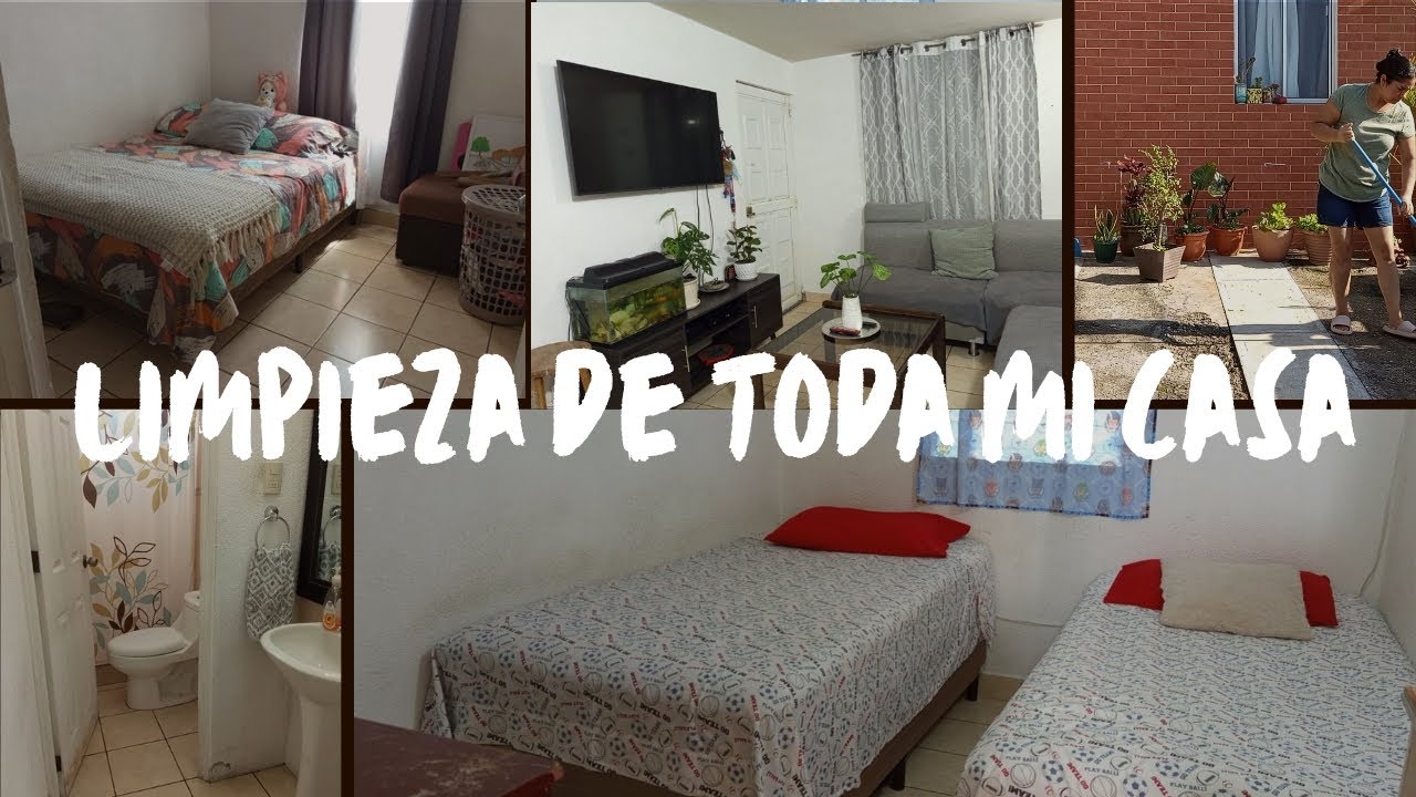 Limpieza de toda mi casa 🏠/ Motívate conmigo 🧹