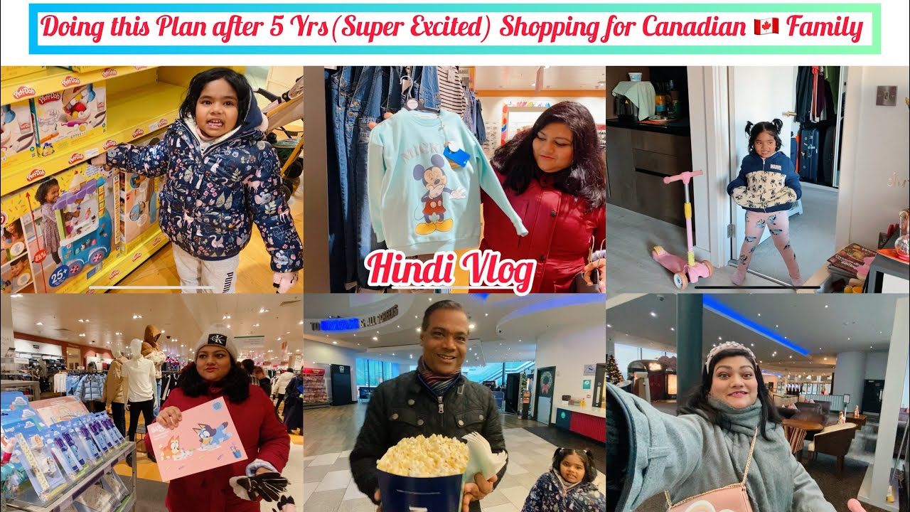 Doing this Plan after 5 Years(Super Excited)Shopping for Canadian Family 🇨🇦#boxingdaysale #wish