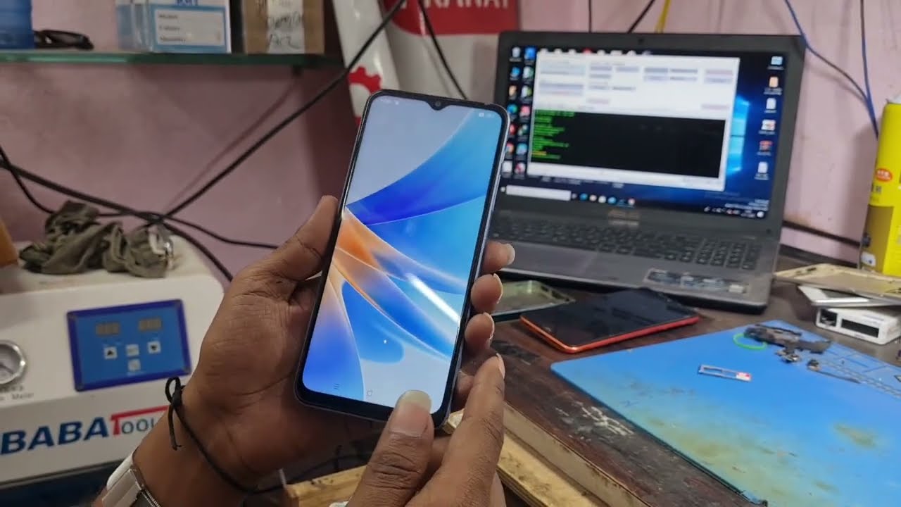Oppo a17k(cph2471) Frp unlock with Chinese miracle Cm2 in easy way.