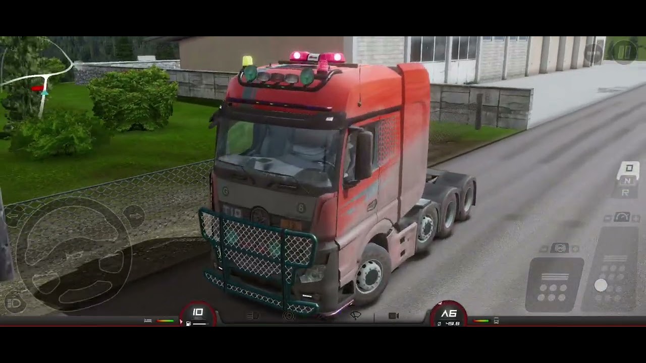 Esto paso con la carga pesada 😲 en trucj of europe