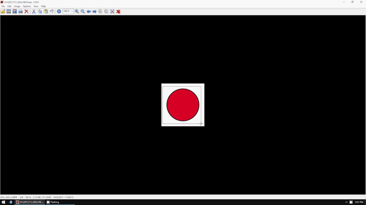 Cropping a picture file with IrfanView Free Image Viewer Software for Windows