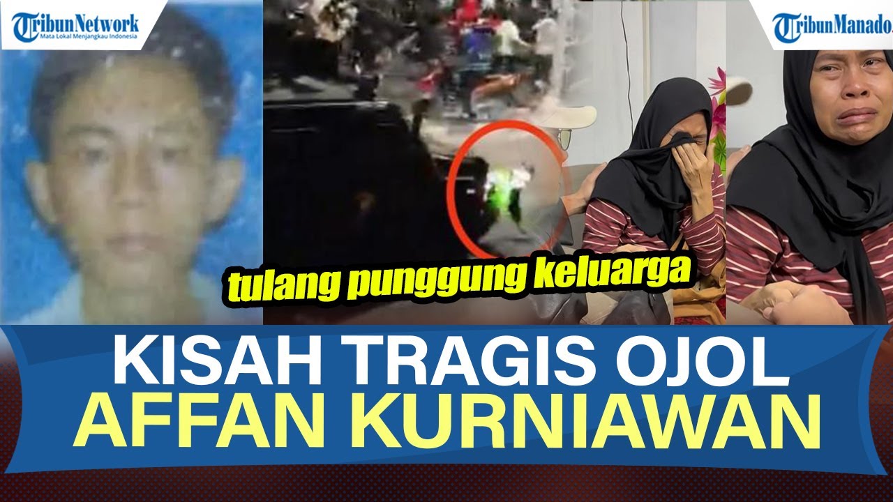 KISAH TRAGIS AFFAN KURNIAWAN, OJOL 21 TAHUN JADI KORBAN RANTIS BRIMOB USAI ANTAR MAKANAN