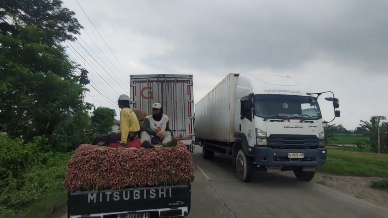 PENGIRIMAN BARANG DARI KETANGGUNGAN KE LARANGAN BREBES ❗| POV DRIVE | LANGIT CERAH 