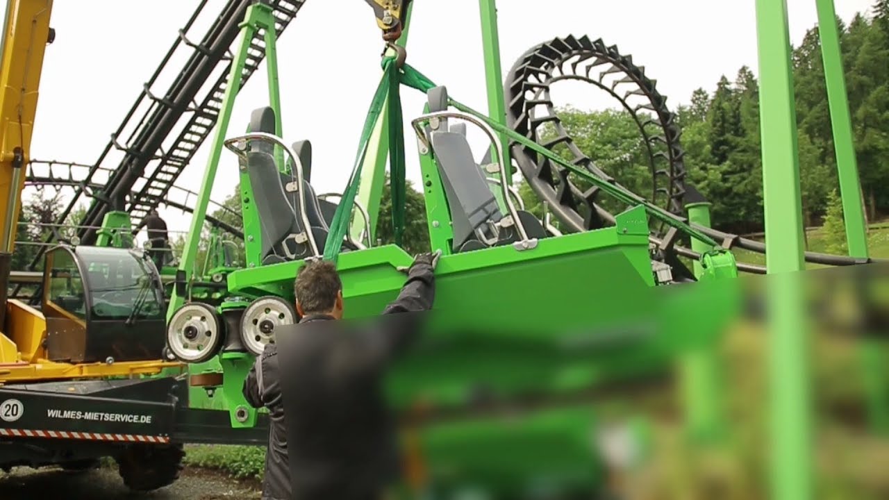 [DOKU] Fort Fun und die neue Speed Snake FREE - Sunkid liefert neuen Vekoma Zug