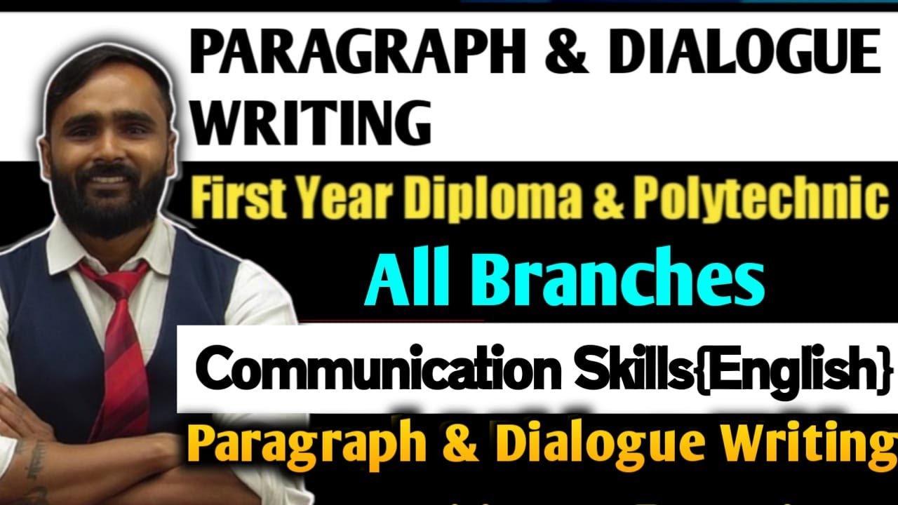 Paragraph and Dialogue Writing|Paragraphs and Dialogues|Communication Skill(English)
