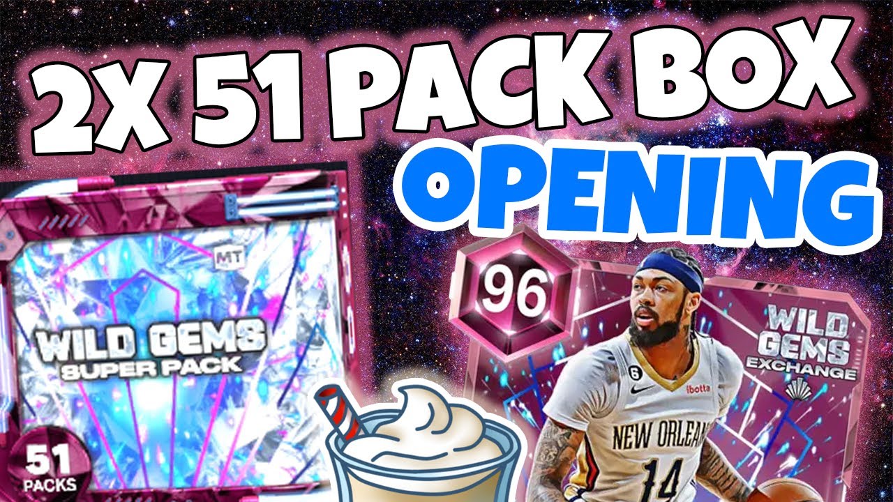 МОЙ ДРУГ ОТКРЫЛ 2 ЯЩИКА WILD GEMS 51 ДЛЯ ЧАТА В NBA 2K26 MYTEAM