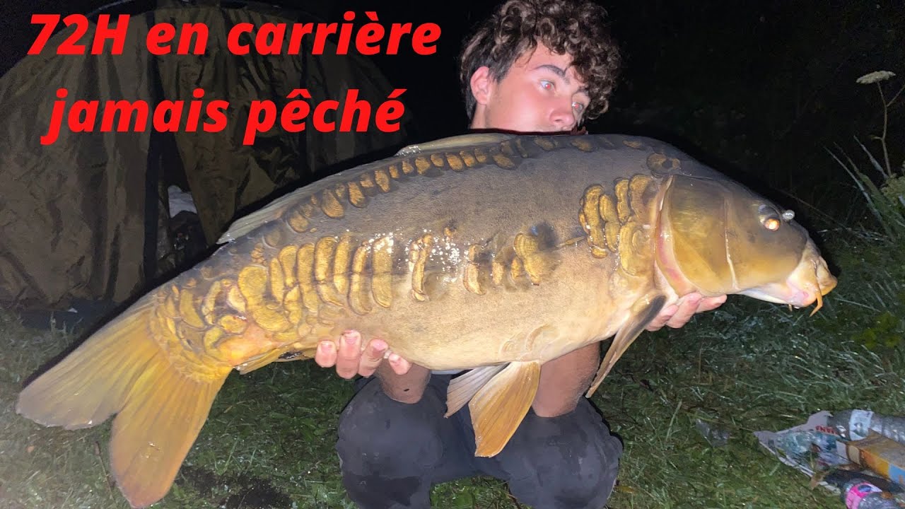 3 jours en ancienne carrière - Pêche de la carpe