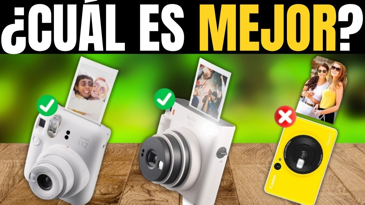 Las Mejores Cámaras Instantáneas Calidad-Precio de 2025 [NO COMPRES LA EQUIVOCADA]
