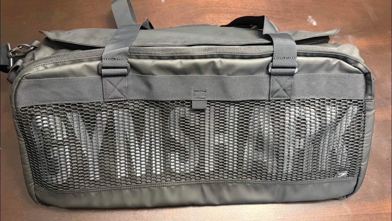 Gymshark Pursuit Duffle Bag - Black
