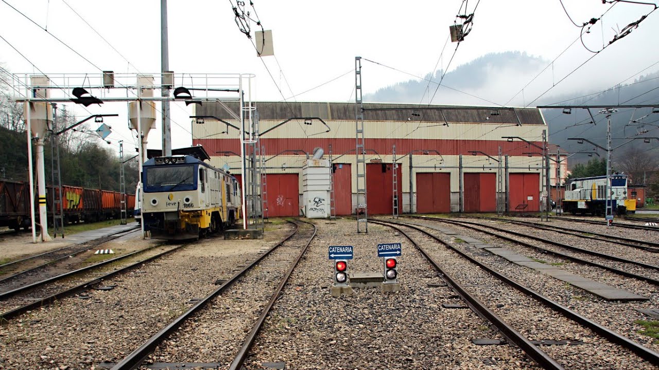Los talleres de RENFE - Feve en Balmaseda