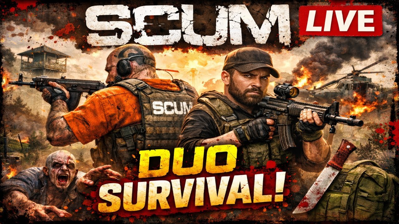 🔴Live Scum Survival Gameplay