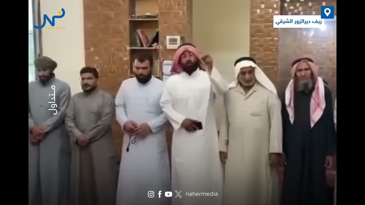 مجموعة من أهالي بلدة غرانيج شرقي دير الزور يعلنون مبادرة لمنع إطلاق النار العشوائي