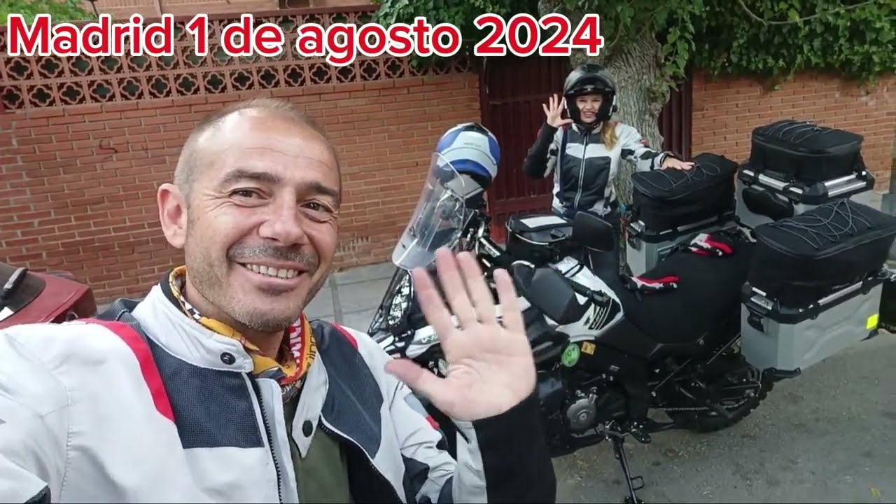1.Rumbo a Moldavia. España - Italia - Albania - Grecia Suzuki Vstrom 650 xt