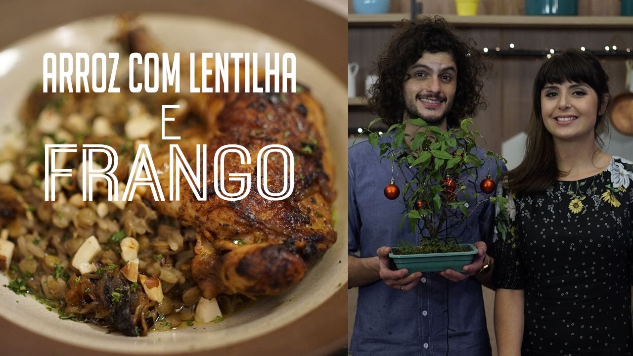 Arroz com Lentilha e Frango | PRATO DO DIA até 10 REAIS