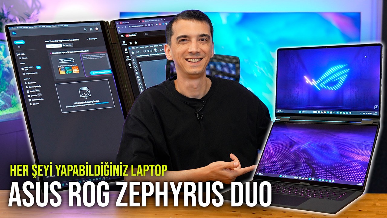 En İyisini İsteyenler İ&ccedil;in 377.000 TL Laptop! Rog Zephyrus Duo 16