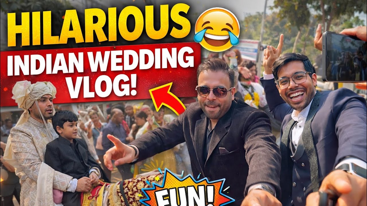 Indian Wedding Gone CRAZY 😂 | Baraat Dance, Family Masti & Hilarious Moments!