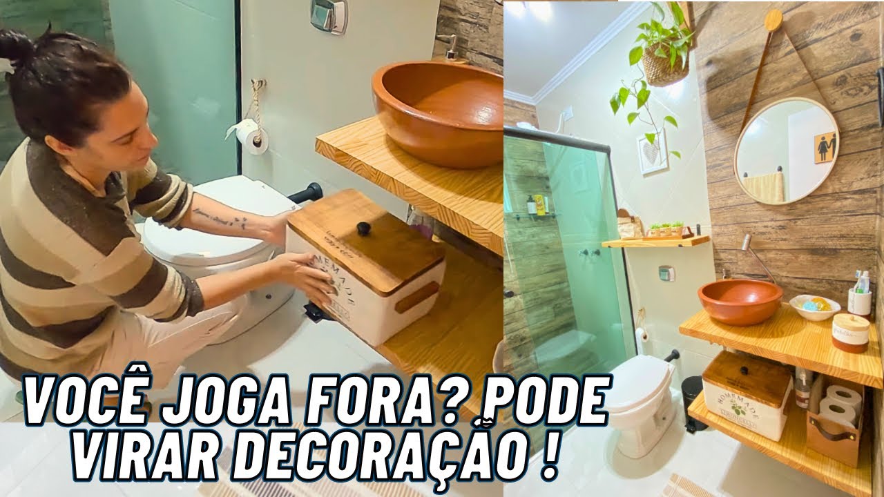 SUA CASA VAI FICAR LINDA! DECORAÇÃO COM COISAS QUE VOCÊ JOGA FORA/IDEIAS DO LIXO AO LUXO