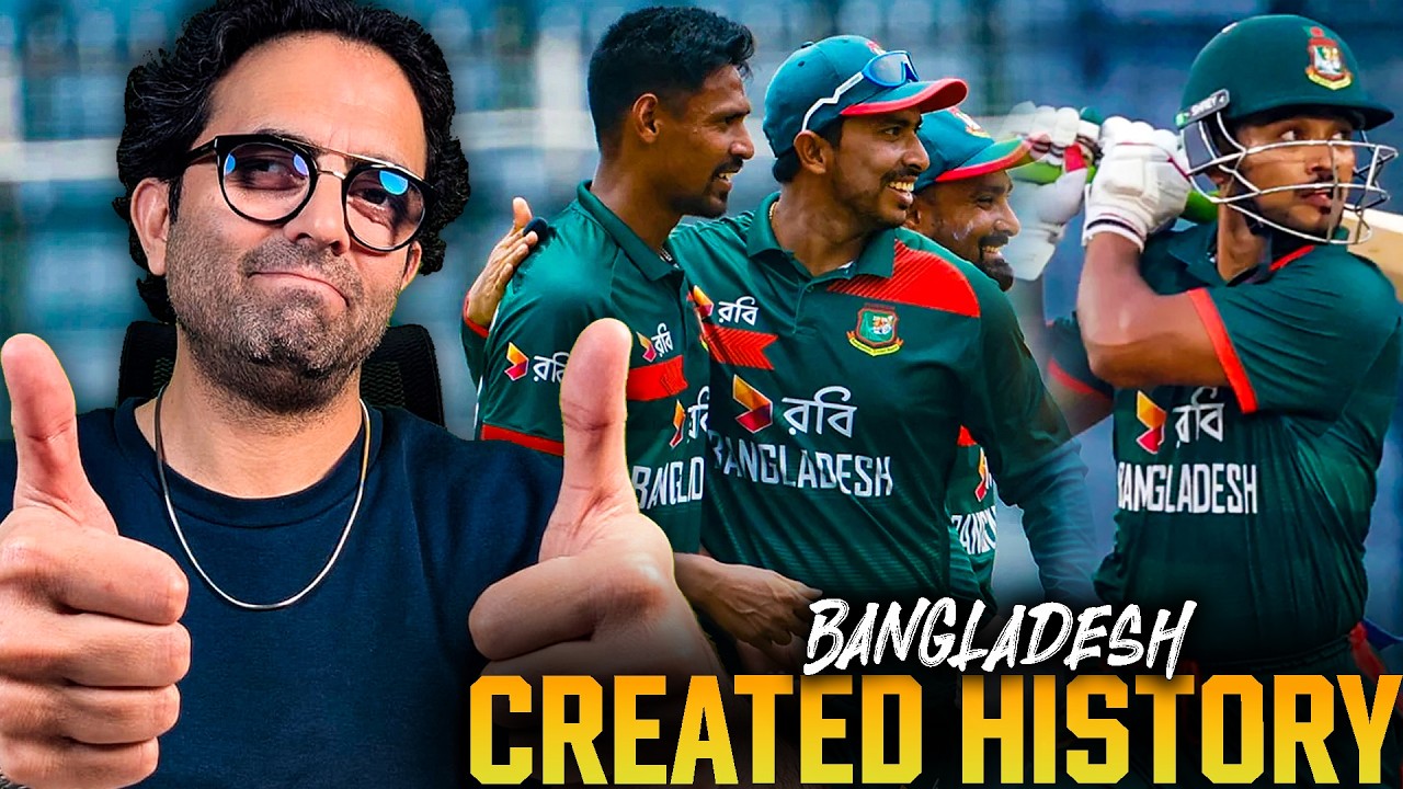 Bangladesh have won an ODI series against Australia for the first time in history 🇧🇩 🏏
