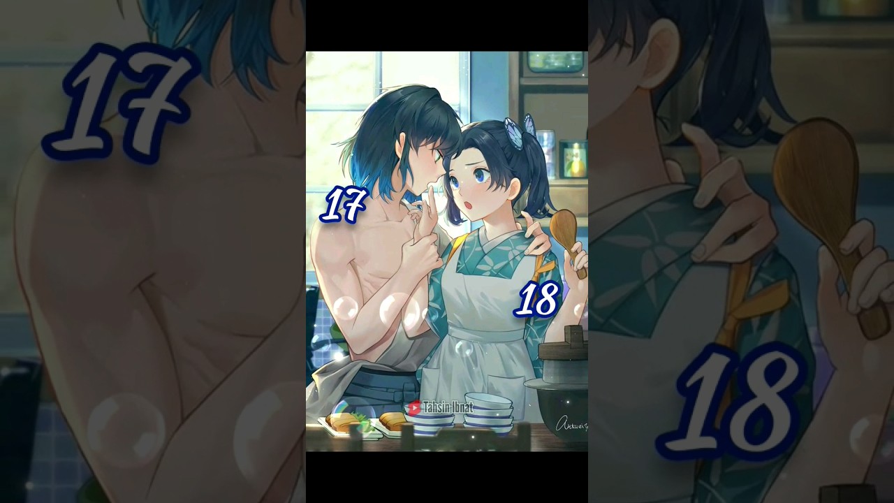 Inosuke x Aoi💙🌸 [Moral of the story] #demonslayer #age #anime #shorts