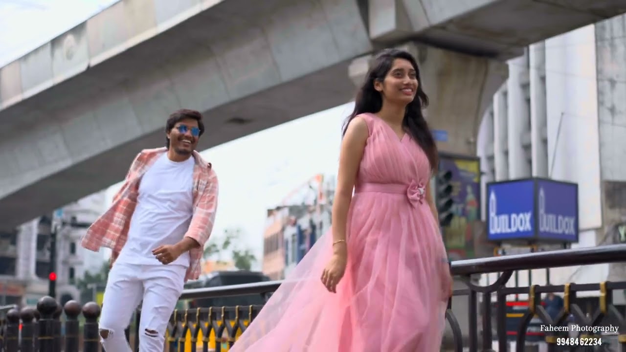 prashamsha & Charan Pre wedding shoot Telugu song promo