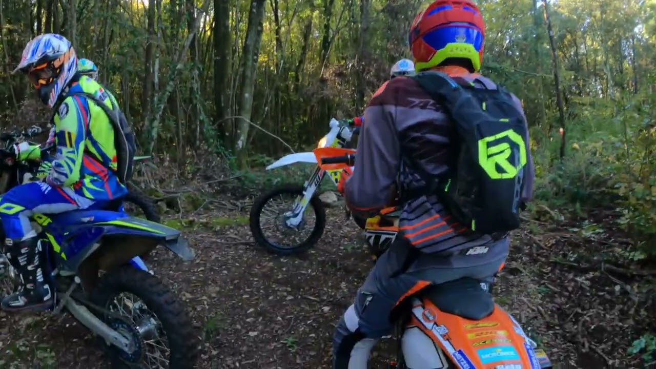 Enduro Toscana Yamaha XT 600  Poggibonsi - Strove - Pievescola - Colle - Poggibonsi 11/11/2025