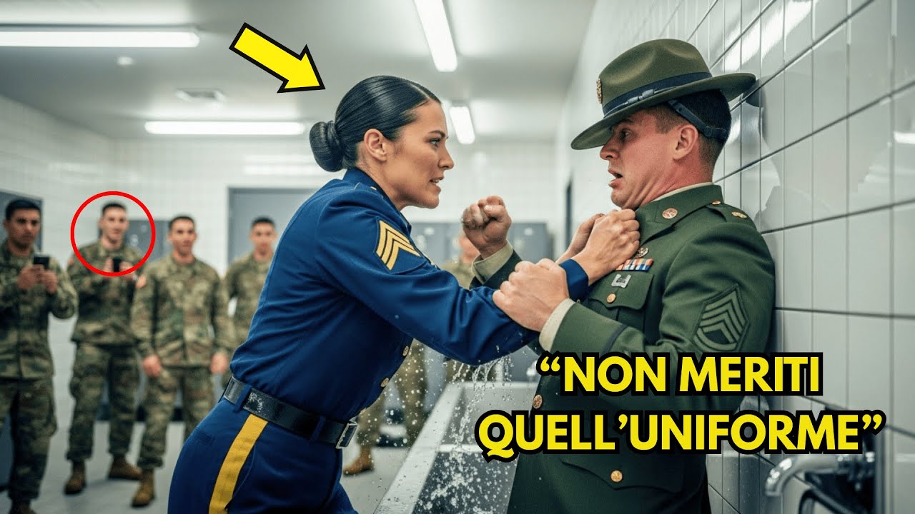 Il Colonnello le spinse la testa nel water — Ma la sua reazione scioccò tutta la base