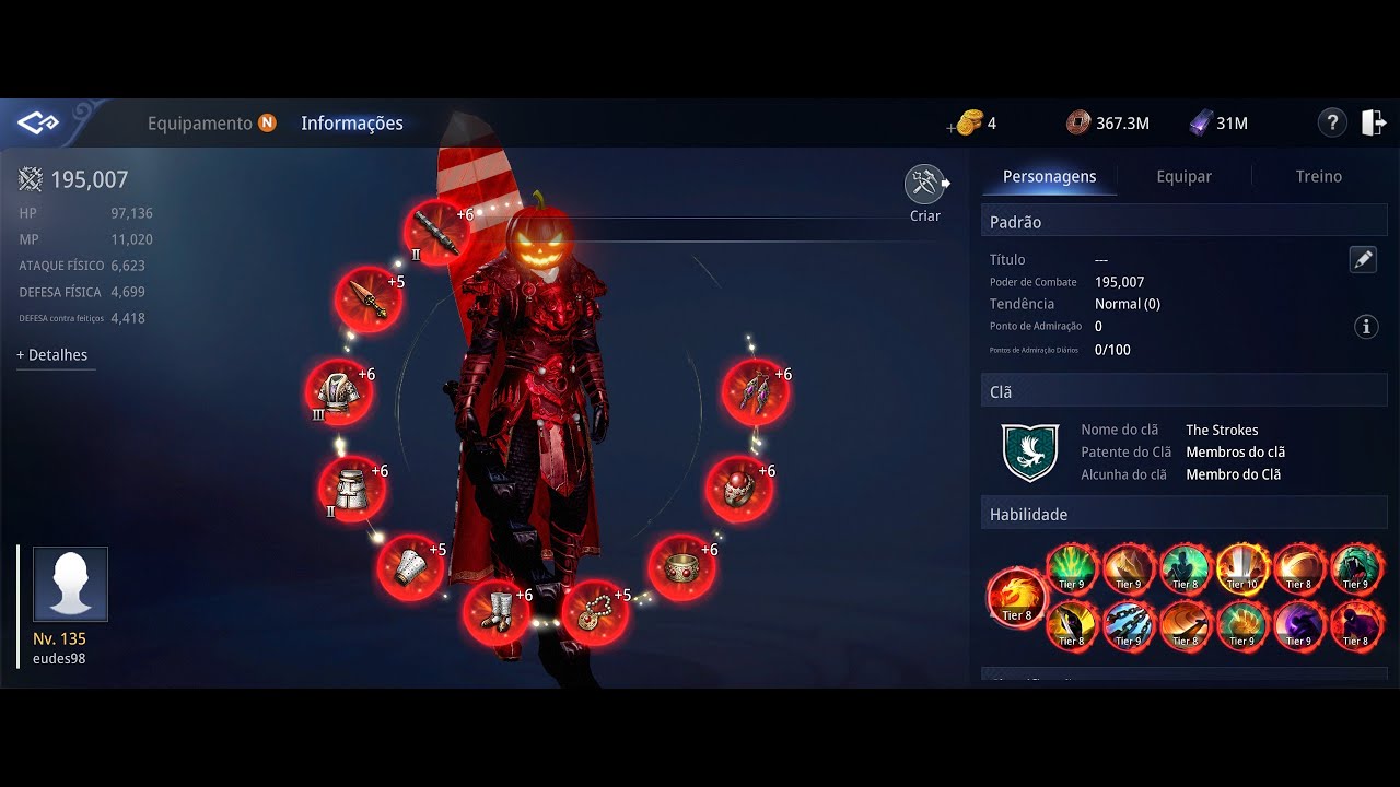MIR4 GAMEPLAY UPANDO GUERREIRO NVL 135 200K + DE POWER