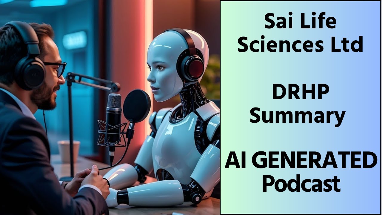 Sai Life Sciences Ltd IPO | DRHP Summary | Podcast | AI-Generated