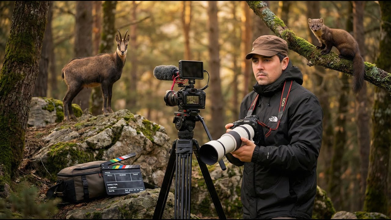 Así es 1 DÍA REAL siendo fotógrafo de fauna salvaje📸