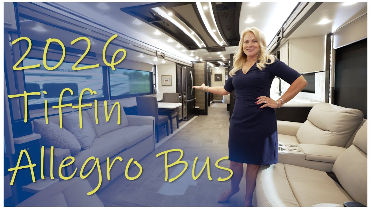 Luxury RV Tour - 2026 Tiffin Allegro Bus - Class A Motorhome