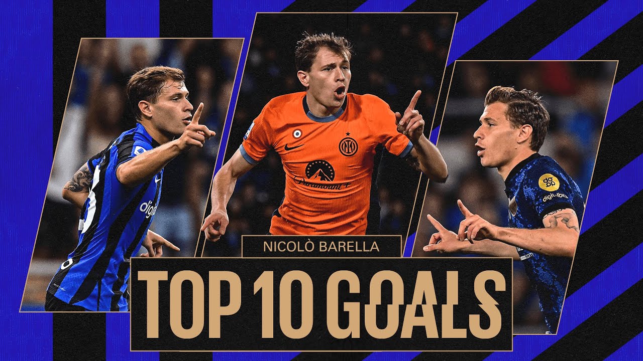 I CAPOLAVORI DI BARELLA 🤩✨ | TOP 10 GOALS 🖤💙