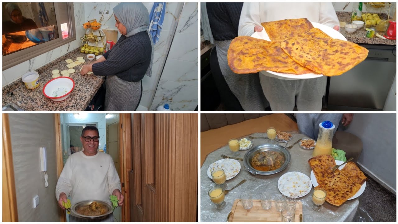 الفطور الثاني فرمضان🌙 😍 عايدة تحمسات و فالمسابقة ربحات🥳 وزقزوق مرضاش😭 😢 