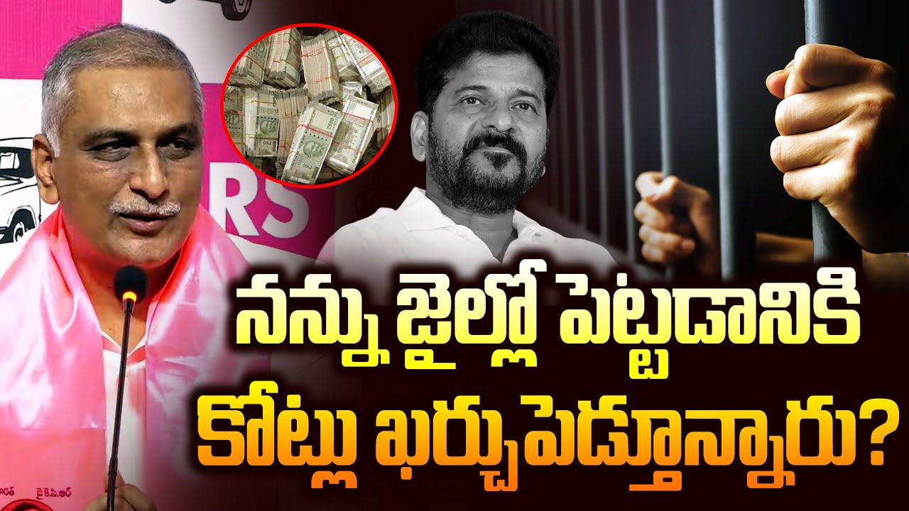 నన్ను జైల్లో పెట్టడానికి కోట్లు ఖర్చు..! | Harish rao Comments on revanth Reddy | News Line Telugu