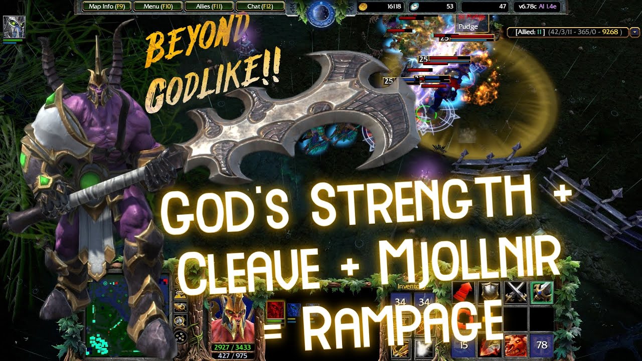 Sven - Rogue Knight | 5v5 | Dota 1 Gameplay | Warcraft III: Reforged