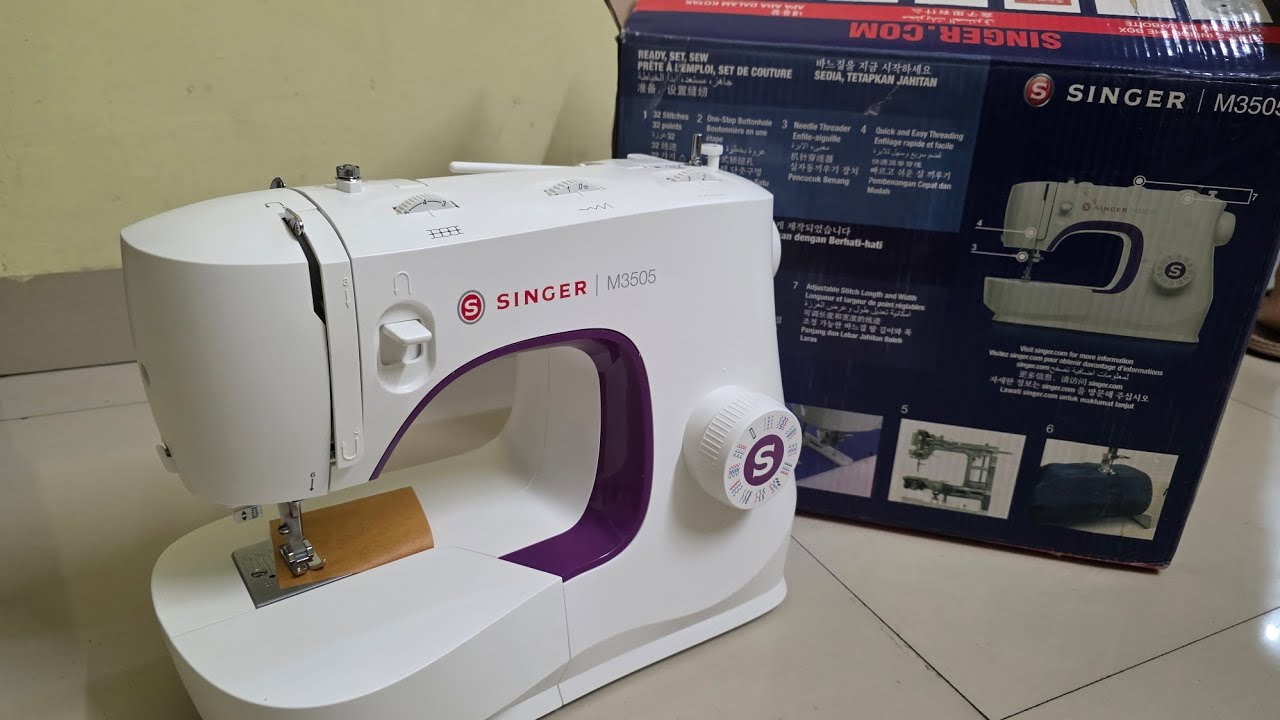 How to Use Singer M3505 Sewing Machine l Demo Video | Installation
