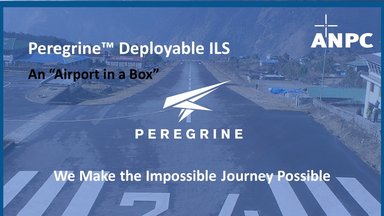 The Peregrine Deployable ILS from ANPC. The world's only deployable precision guidance system.