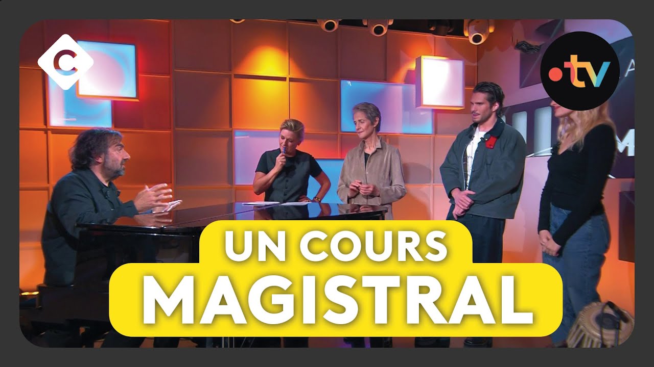 La leçon de piano d'André Manoukian