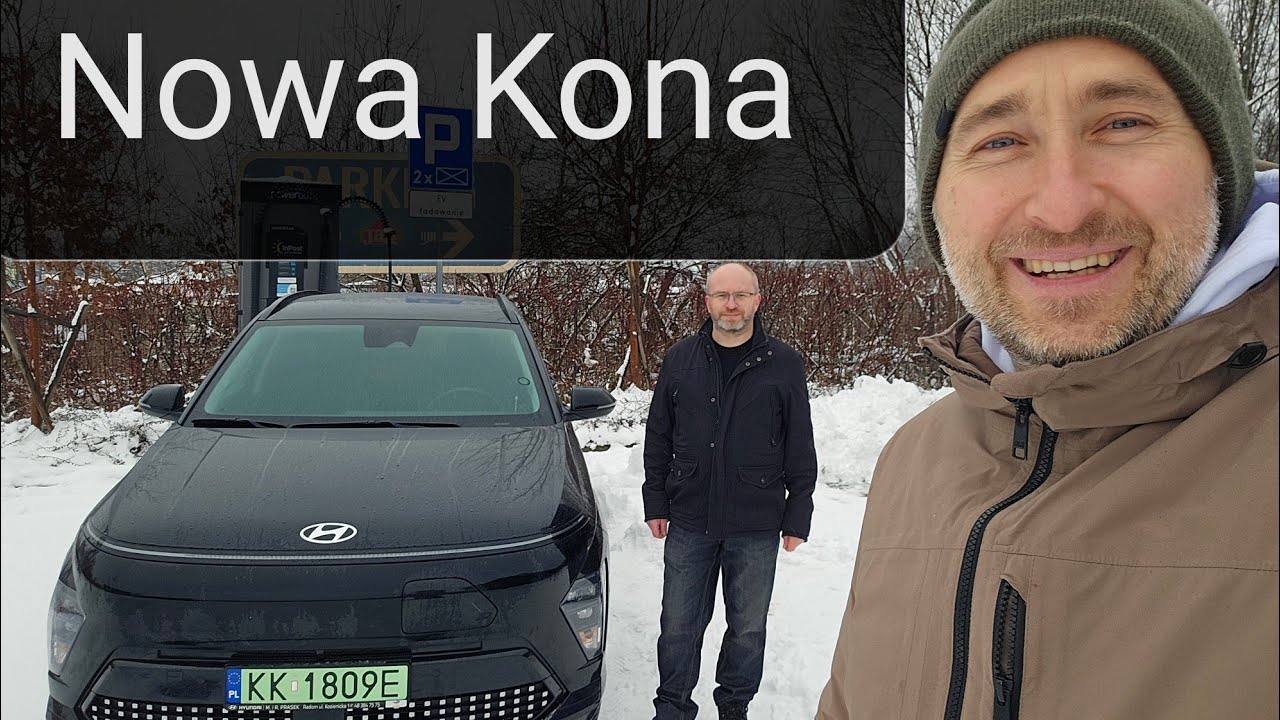 Nowy Hyundai Kona 2024r. Magazyn Energii na kołach Zakopane Test