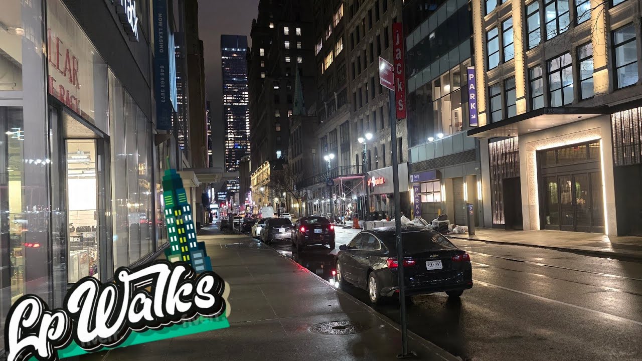 LPWalks Live Late Night Walk New York City🗽 (March 6, 2026)