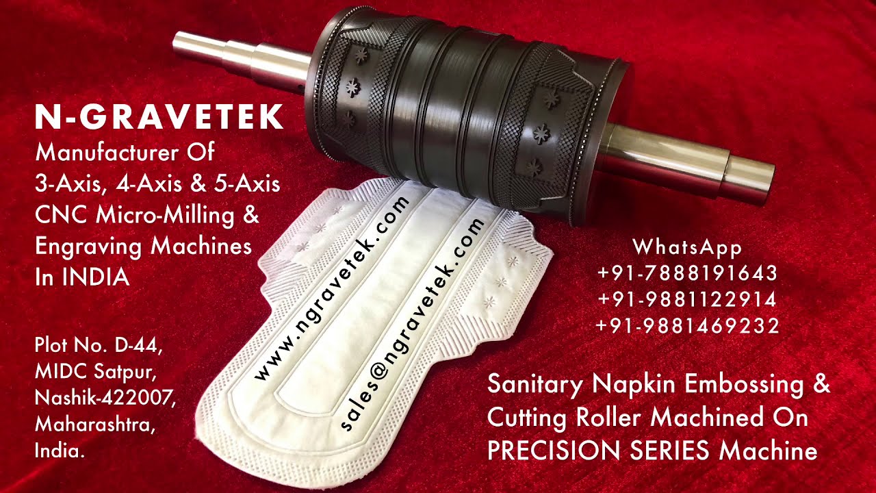 Sanitary Pad Making Machine Roller
