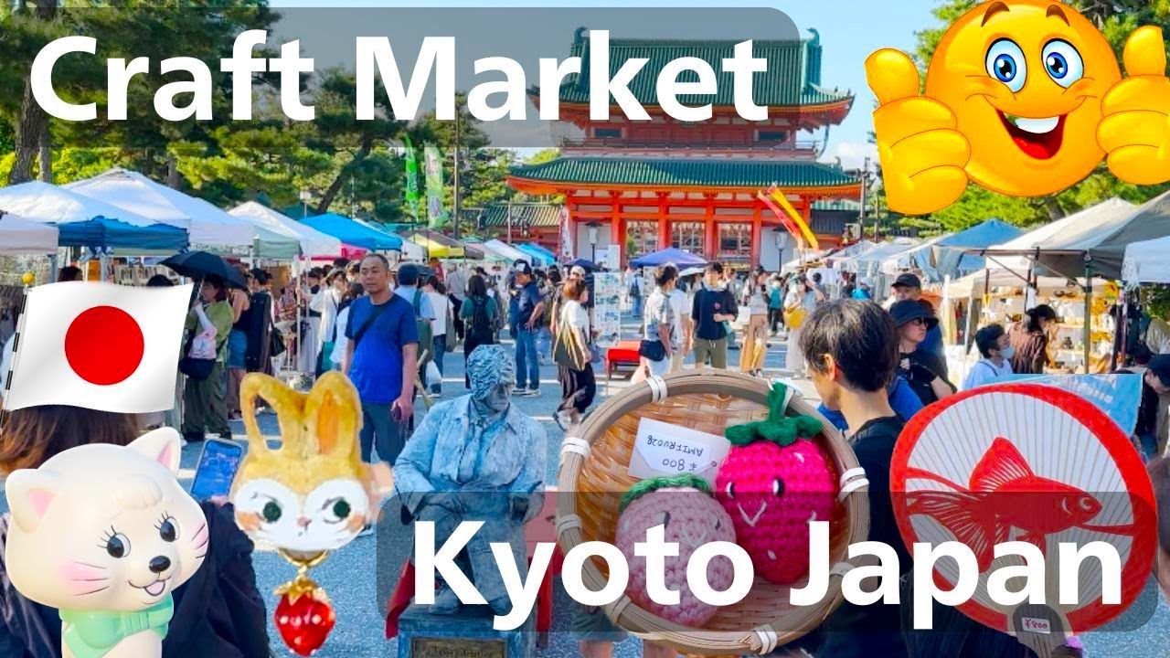 What's A Japanese Craft Flea Market like? Heian-Rakuichi Is A Must-Visit In Kyoto