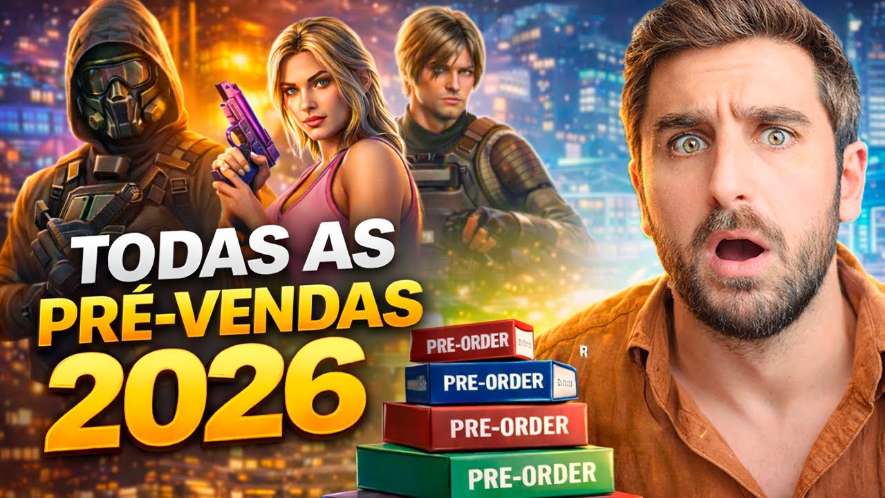 VOCÊ VAI FICAR DE FORA DE NOVO? PRÉ-VENDAS DE 2026 (GTA VI e Wolverine) VÃO EXPLODIR