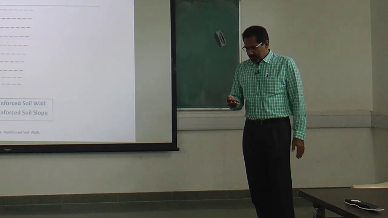 7 | Design of Reinforced Soil Walls | Dr. Jimmy Thomas | Part 1
