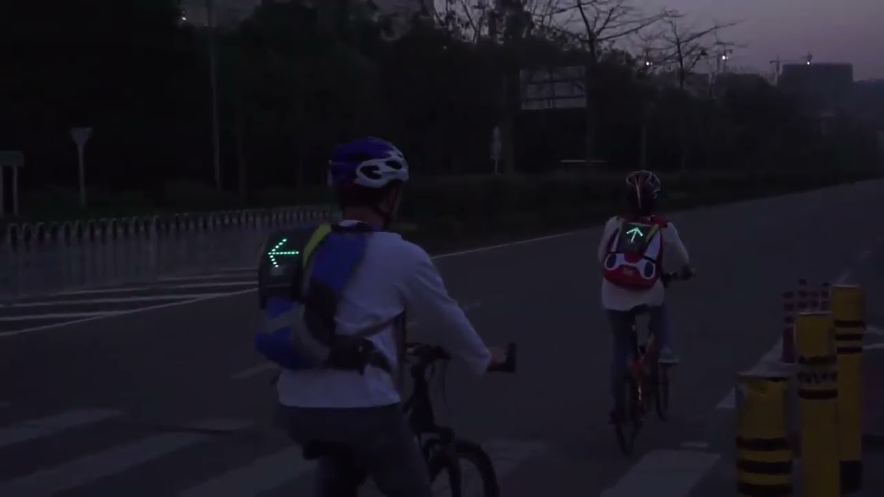Chaleco de seguridad LED para ciclismo luz LED intermitente reflectante reflectores de advertencia
