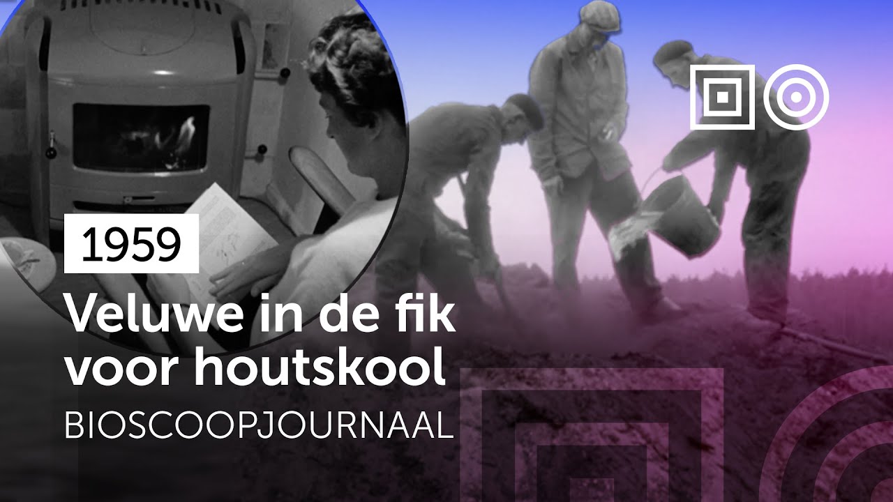 📽️ Houtskoolproductie op de Veluwe #1959