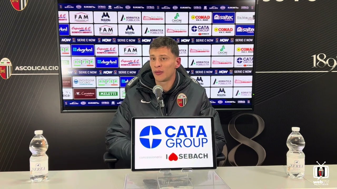 Ascoli Sestri Levante 4 1 post partita Davide Marsura