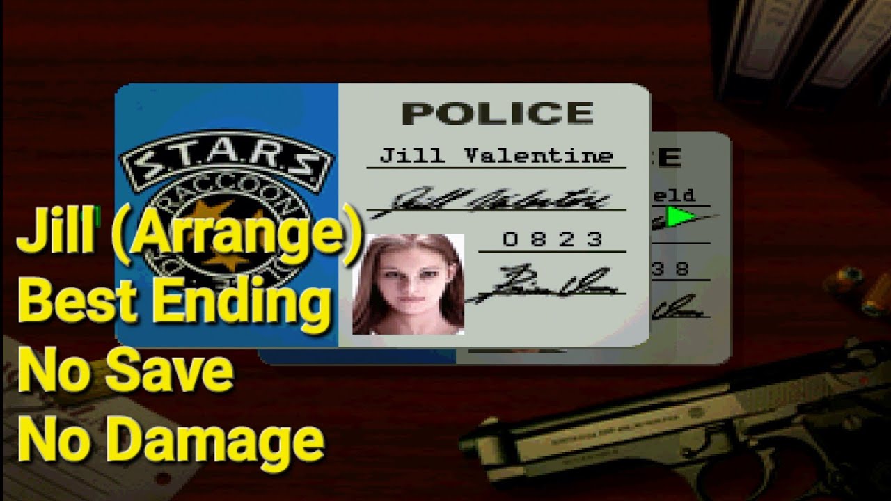 Resident Evil: Director's Cut (PS5) - No Save, No Damage - Jill Arrange/advanced Mode Best Ending