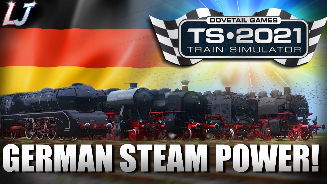 Train Simulator 2021 — Немецкие паровозы [Немецкая гонка]